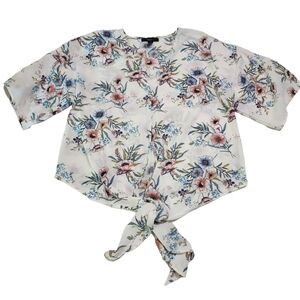 Forever 21 Floral Blouse, Size M
